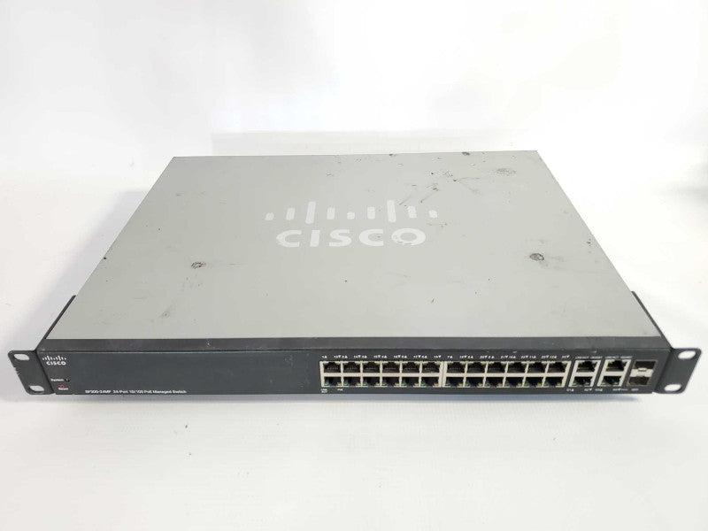 Cisco SF300-24MP 10/100 PoE Managed Network Switch (