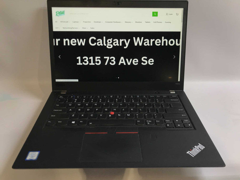 Lenovo T480S 14\\" i7-8650, 16GB DDR4, 256GB M.2 **NO AC Q