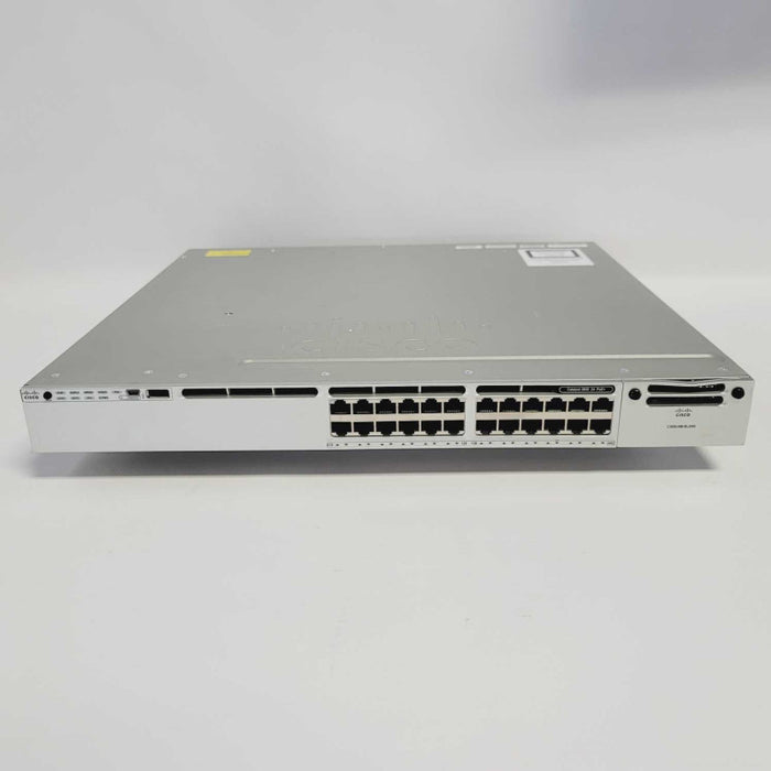 Cisco WS-C3850-24P-S 24 Port PoE Gigabit IP Base Switch =