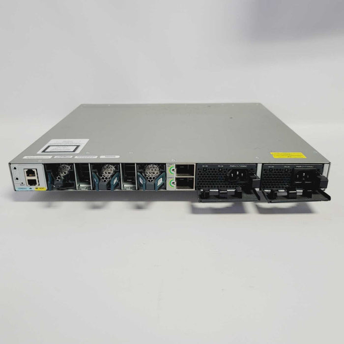 Cisco WS-C3850-24P-S 24 Port PoE Gigabit IP Base Switch =