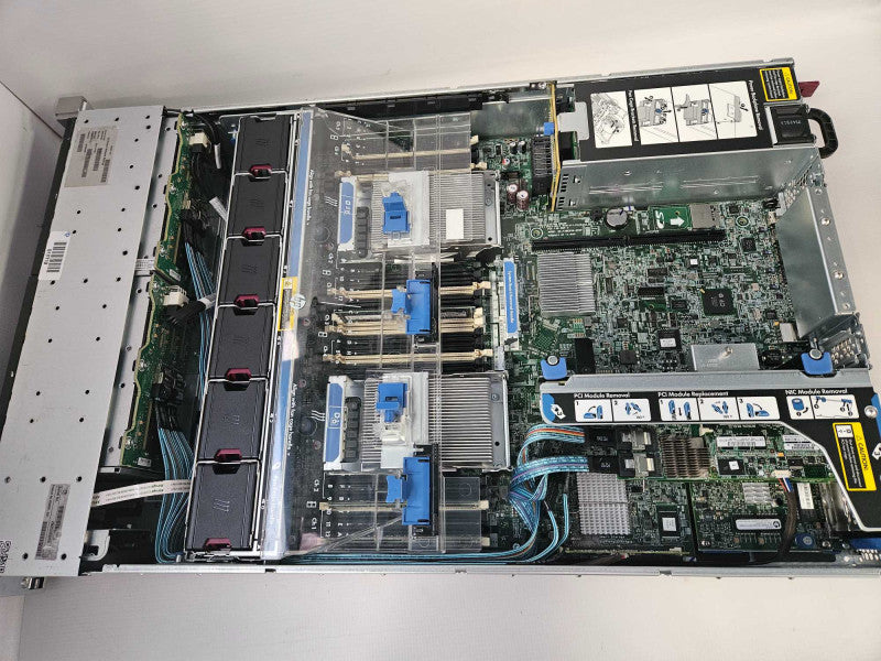 HP ProLiant DL380P Gen8 2x Xeon E5-2609 v2 @ 2.50GHz 64 GB RAM P420i RAID )