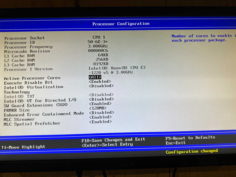 Generic Intel Xeon CPU E3-1220 v5 @ 3.00GHz 8GB Ram DDR4 500W PSU