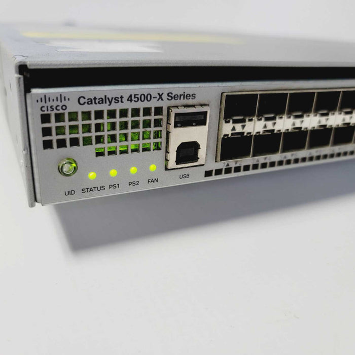 Cisco Catalyst WS-C4500X-24X-ES 24+Port Aggregation Switch Dual Power =