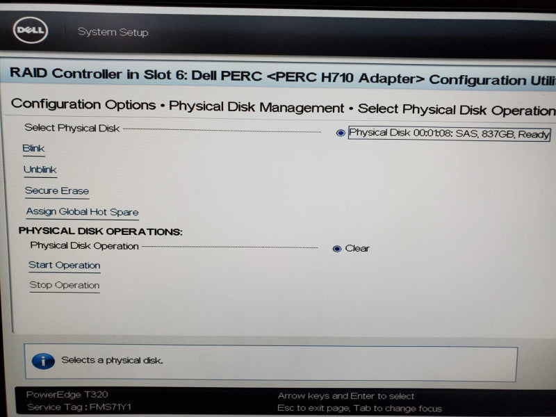 Dell PowerEdge T320 Xeon E5-2403 @ 1.8GHz 24GB DDR3 850GB HDD H710 Raid (