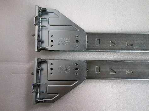 Dell M997J P242J PowerEdge R710 2U Type B1 Sliding Left Right Rail Kit Q
