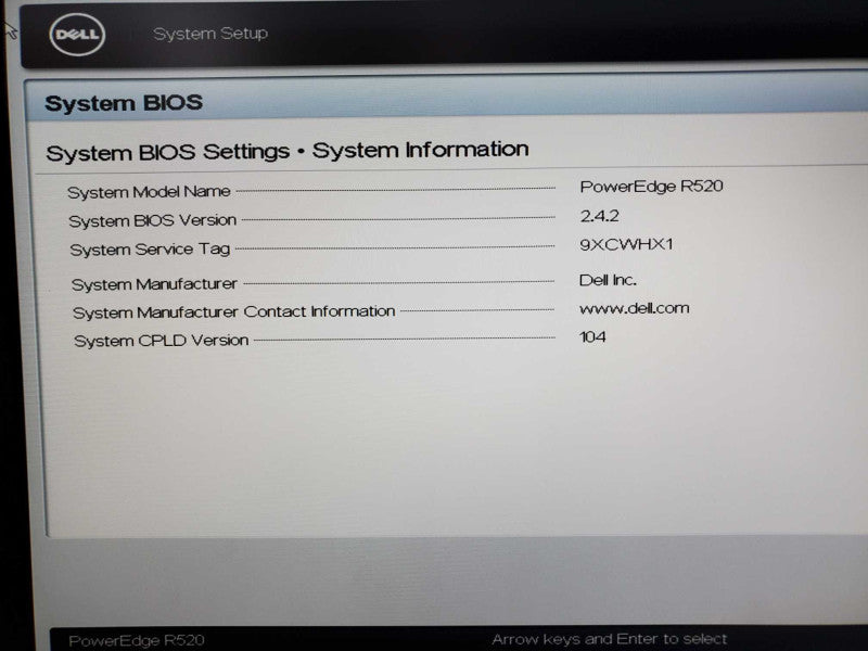Dell PowerEdge R520 Xeon E5-2407 @ 2.2GHz 32GB DDR3 6TB HDD H710Mini (
