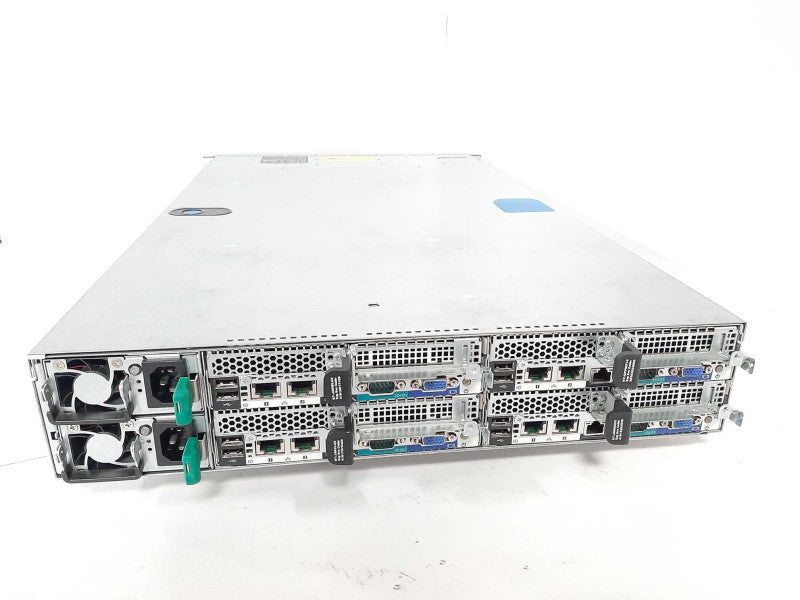 Dell PE C6220 II 4 Node, 8x Xeon E5-2630v2 2.6GHz, 256GB RAM, 2x PSU, Read Q_