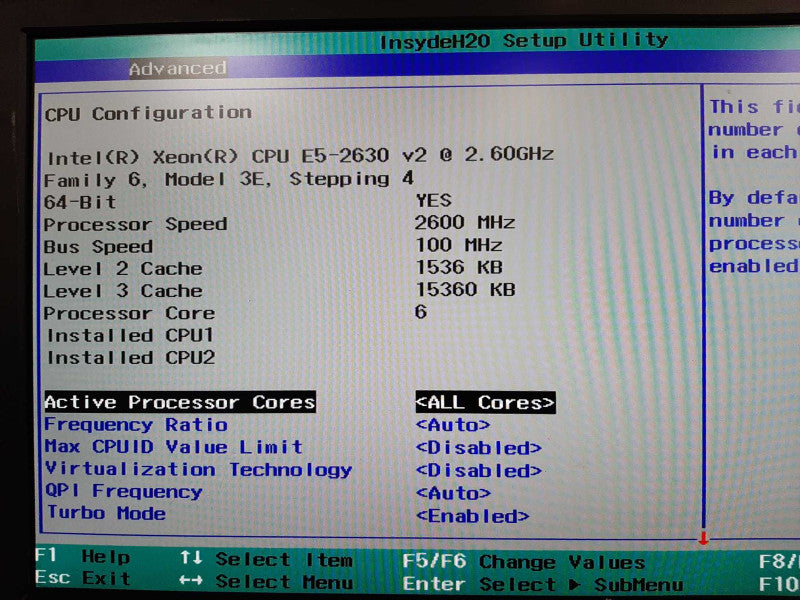 Dell PE C6220 II 4 Node, 8x Xeon E5-2630v2 2.6GHz, 256GB RAM, 2x PSU, Read Q_
