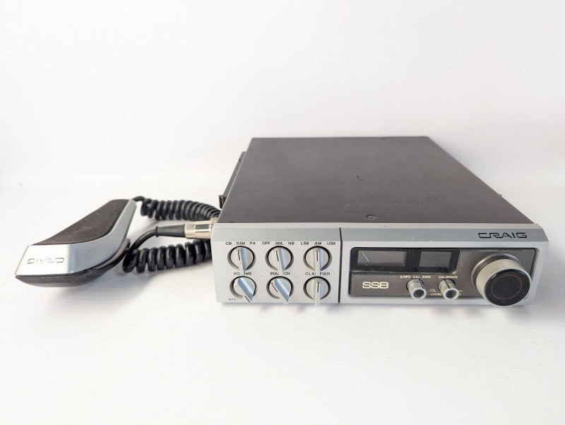 Vintage 1970s Craig L131 Deluxe Mobile CB Transceiver READ $