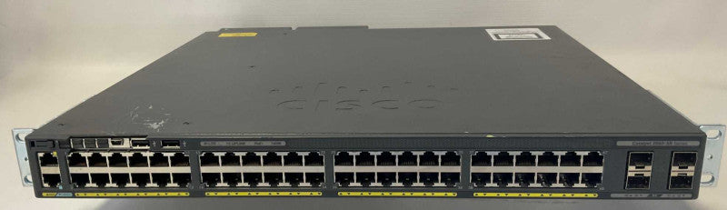 WS-C2960XR-48FPS-I V03 48 port Gigabit POE+ 740W Network Switch -