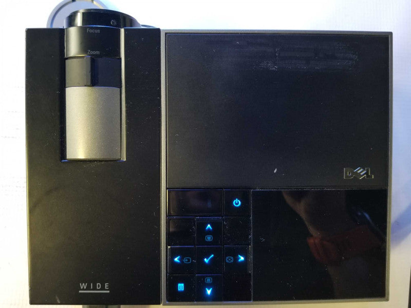 Dell M409WX Projector with Remote Control & Bag, lamp has 440 hours _