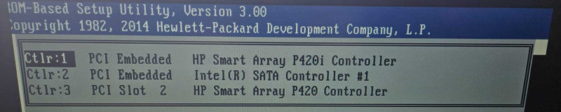 HP ProLiant DL380P Gen8 2x Xeon E5-2609 0 @ 2.40GHz 16 GB RAM P420 RAID )