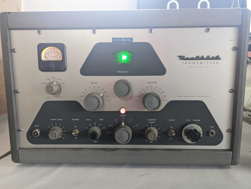 Heathkit DX-100 Radio Transmitter READ $