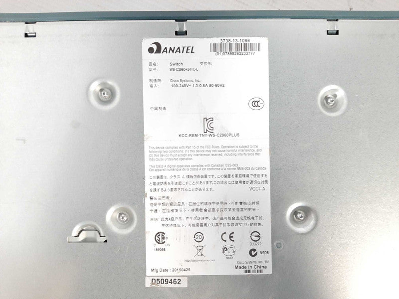 Cisco Catalyst WS-C2960-24TC-L 24-Ports Switch  Q$
