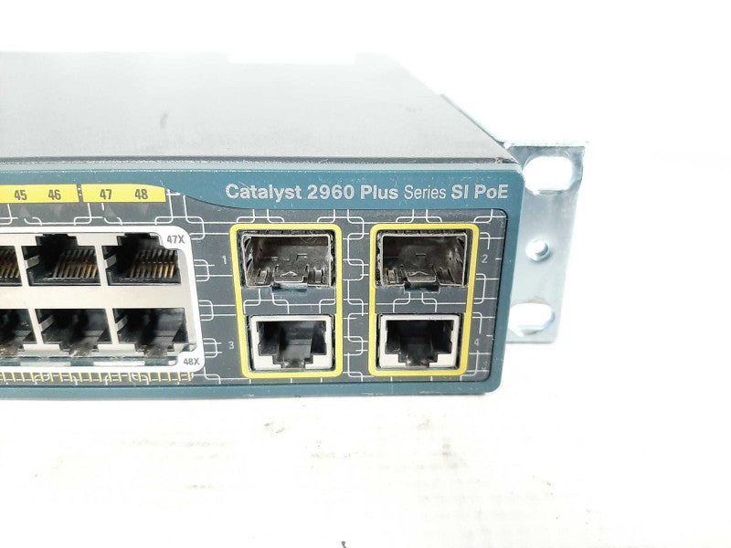 Cisco Catalyst WS-C2960S-48TS-L 48-Port Gigabit Managed Ethernet Switch Q$