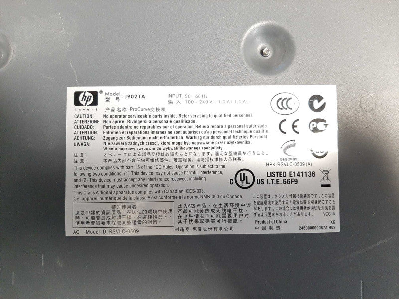 HP ProCurve 2810-24G 24-Port J9021A 10/100/1000 Managed Switch $