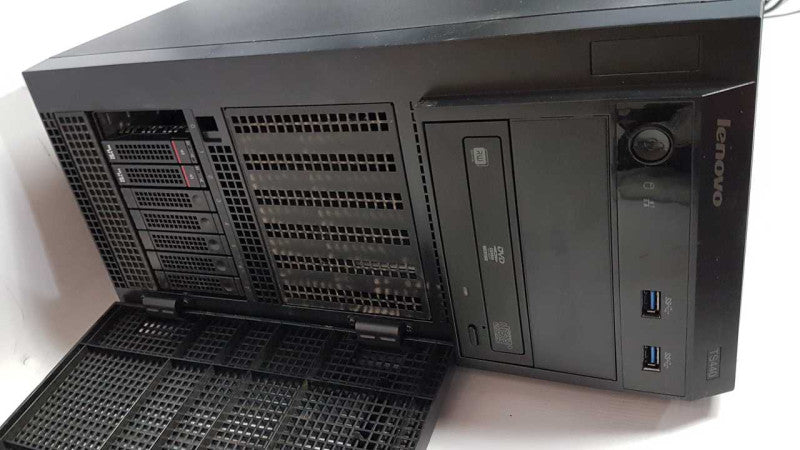 Lenovo TS440 Workstation E3-1245 V3 @ 3.40ghz / 12gb ram / 9240-8i raid #