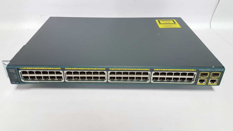 Cisco Catalyst 2960 Series SI PoE-48 WS-C2960-48PST-S - Fact Reset #