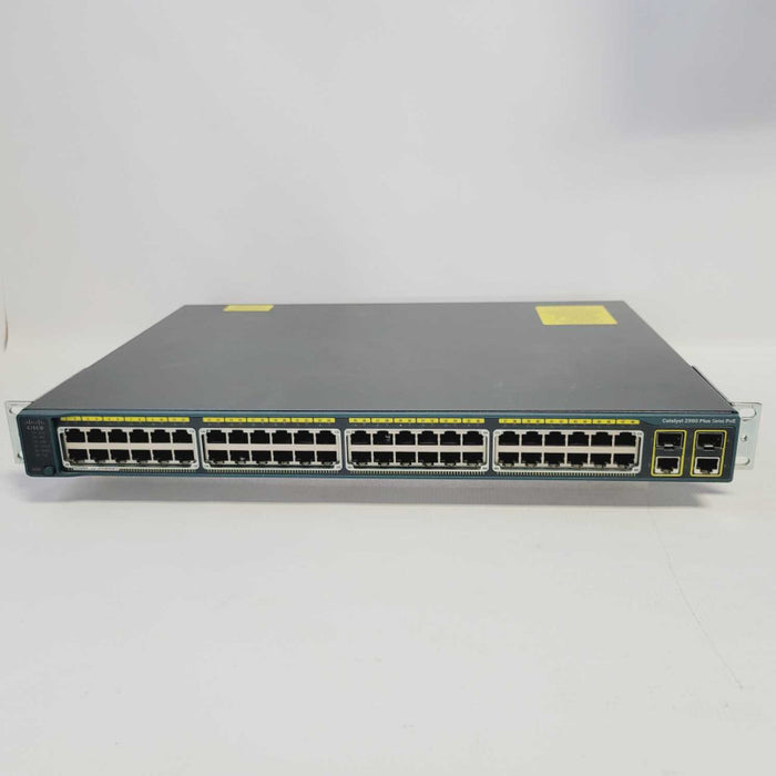 Cisco WS-C2960+48PST-L 48 Port PoE Ethernet Switch Q=