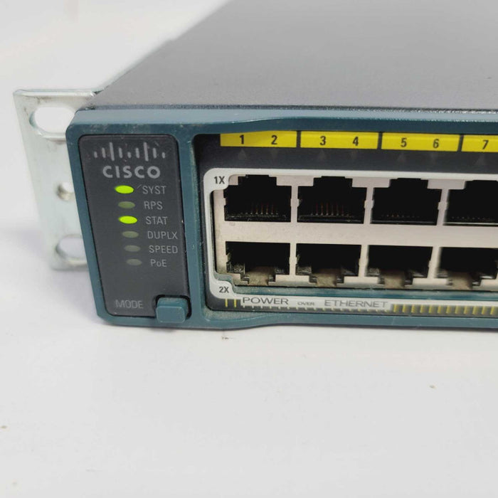 Cisco WS-C2960+48PST-L 48 Port PoE Ethernet Switch Q=