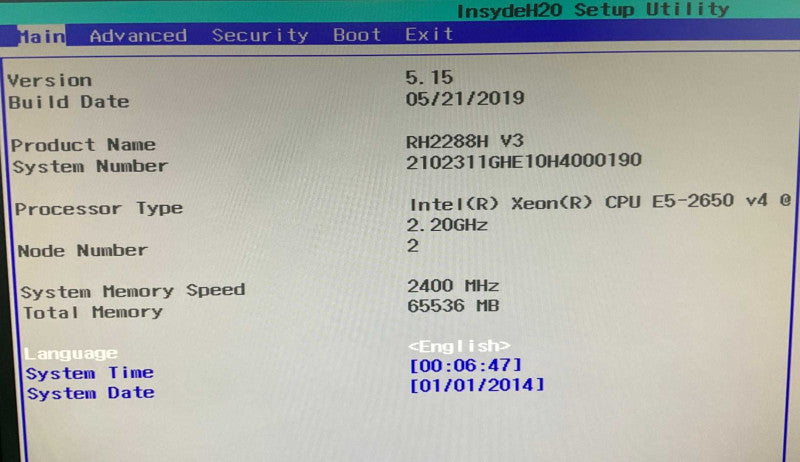 Huawei RH2288H V3 2x Intel Xeon E5-2650 v4 @2.2GHz 64GB RAM  -