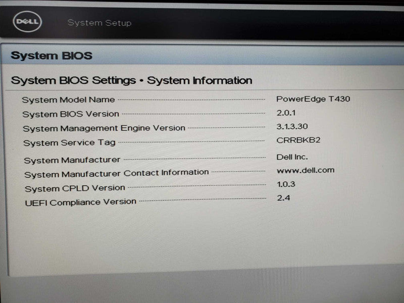 Dell PowerEdge T430 Xeon E5-2620(v4) @ 2.1GHz 16GB DDR4 8x 3.5\\" No HDD H330 (