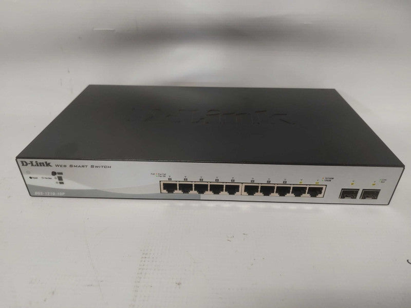 D-LINK DGS-1210-10P Smart Managed 10-Port PoE Gigabit Switch  Q