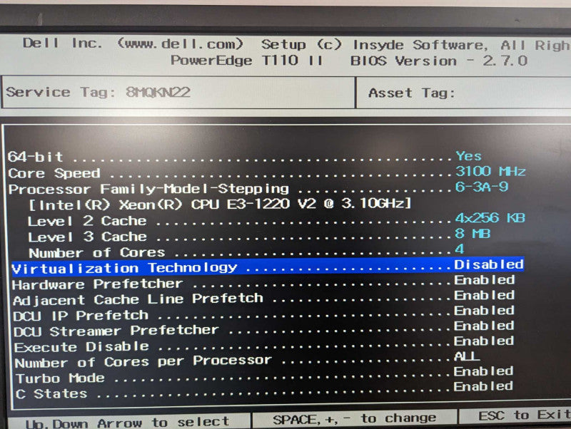 Dell PowerEdge T110 II | Xeon E3-1220 @3.1Ghz | 8GB RAM | NO HDD $