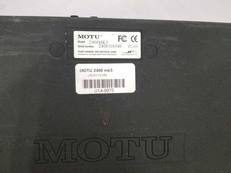MOTU 2408 mk3 PCI 24-bit/96kHz  _