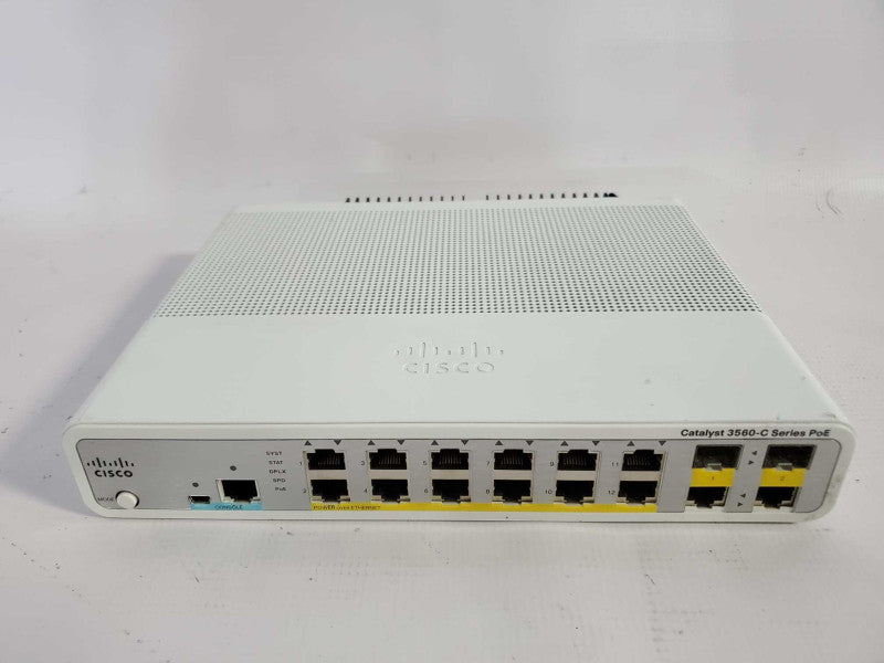 Cisco WS-C3560C-12PC-S Switch 12 FE PoE (