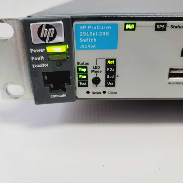 HP ProCurve 2910AL-24G J9145A 24-Port Network Switch =