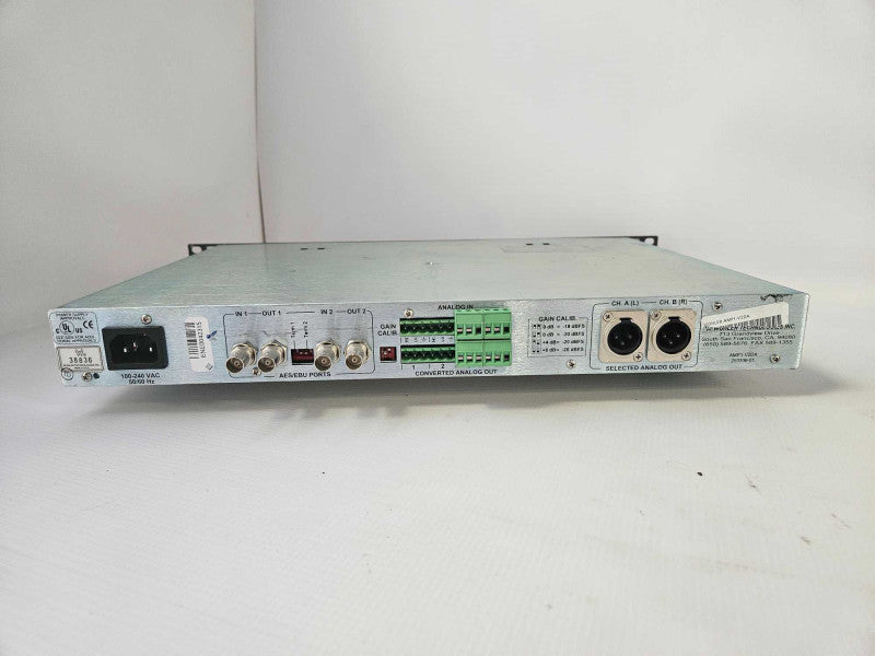 Wohler AMP1-V2DA - Active 4-Channel Rackmount Analog and Digital AS-IS )