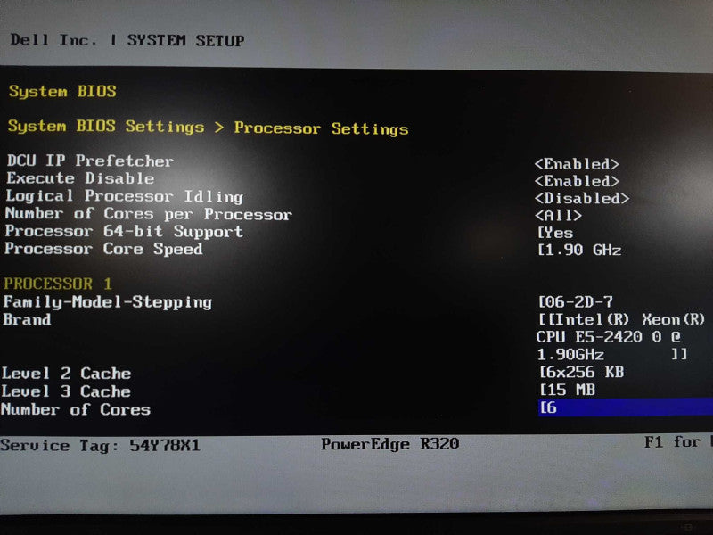 Dell PowerEdge R320 E5-2420 @ 1.90GHz 16GB RAM PERC H710 Mini No HDD 2.5\\" Q$