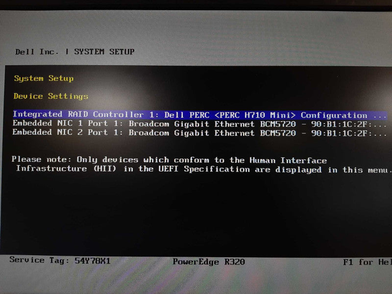 Dell PowerEdge R320 E5-2420 @ 1.90GHz 16GB RAM PERC H710 Mini No HDD 2.5\\" Q$