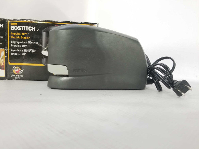 Desktop Electric Stapler Stanley Bostitch 02210 Impulse Drive 20 Shts Q_