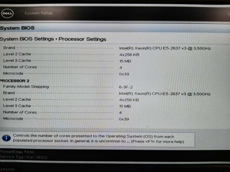 Dell PE T630, 2x Xeon E5-2637v3 3.5GHz, 64GB DDR4, H730p, 2x PSU, Read _