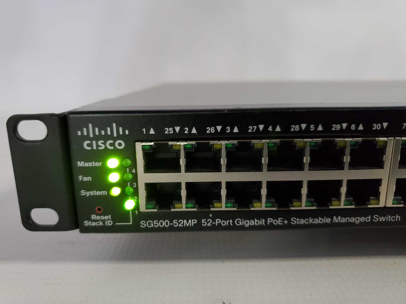 Cisco SG500-52MP 52 Port Gigabit PoE Smart Managed Switch SG500-52MP-K9 (