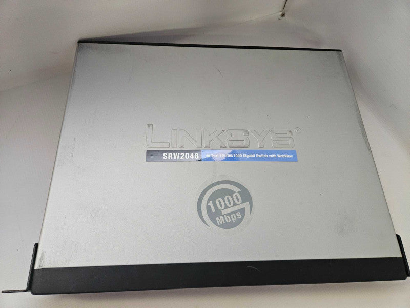 Cisco Linksys SRW2048 | 48 Port 10/100/1000 Gigabit Switch )