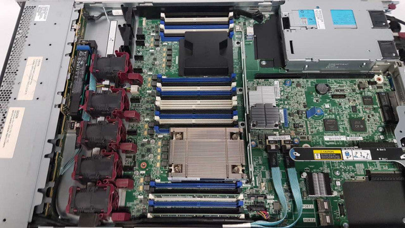 HP proliant DL360 Gen9 xeon E5-2620 V3 @ 2.40ghz / 16gb ram / P440ar raid #