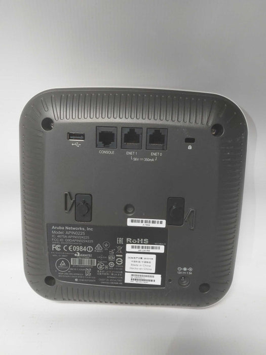 Aruba Networks APIN0225 AP-225 Wireless 2 Port Gigabit PoE Access Point Q
