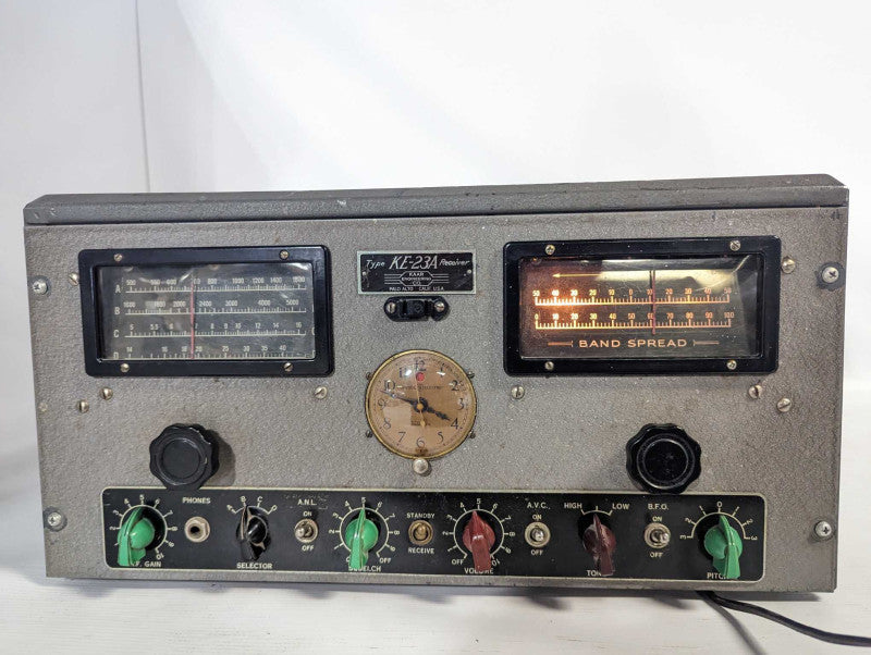 Antique 1945 Ad Kaar Engineering Co. Palo Alto CA Kaar KE-23A Receiver