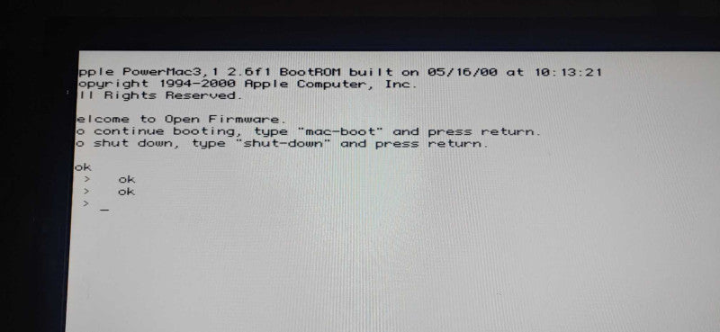 Apple Power Mac G4 M5183 PowerPC 7400 CPU 256MB DDR RAM NO HDD @