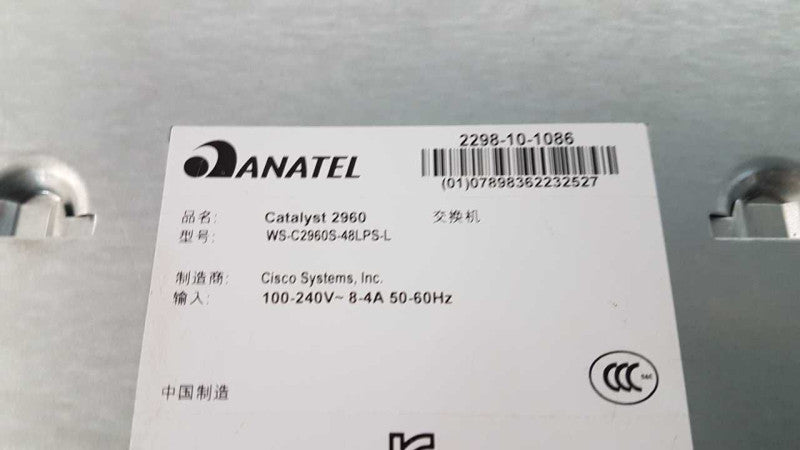 Cisco Catalyst 2960-S Series PoE+ Gigabit Network Switch - Fact Reset #