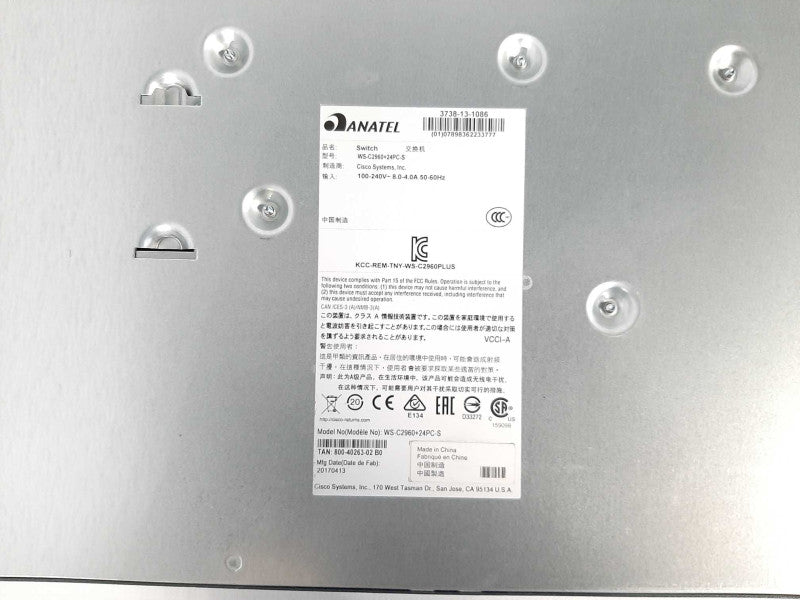 Cisco WS-C2960-24PC-S 24 Port POE Switch Q$