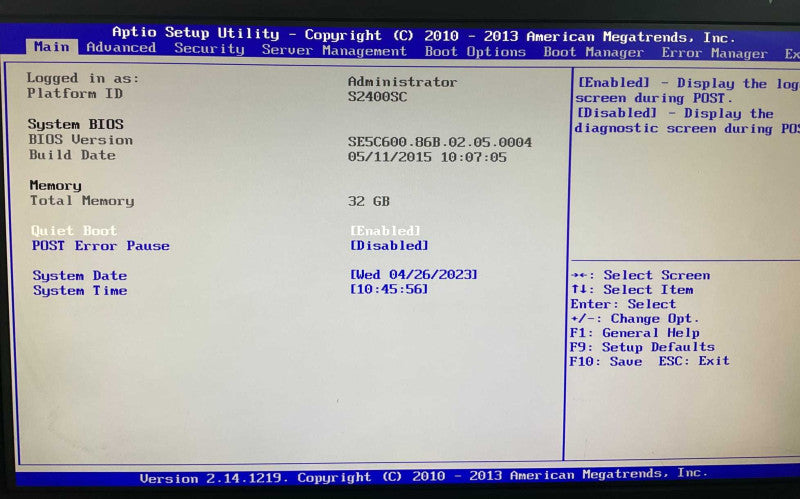 StorageFlex 3945N-16 LSS BA1710005R 2x Intel Xeon E5-2403 32GB RAM  -