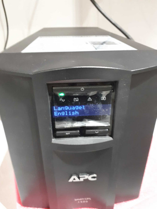 APC SMART UPS 1500 Network Port USB Serial 8 Outlet- New Battery Needed &