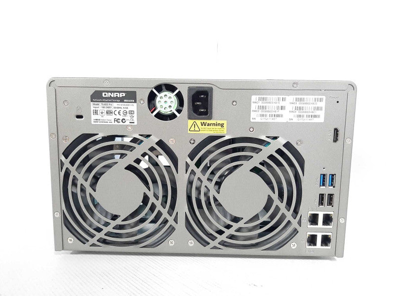 QNAP TS-853 Pro  8-Bay NAS with 4x 4TB HDDs, Factory Reset _