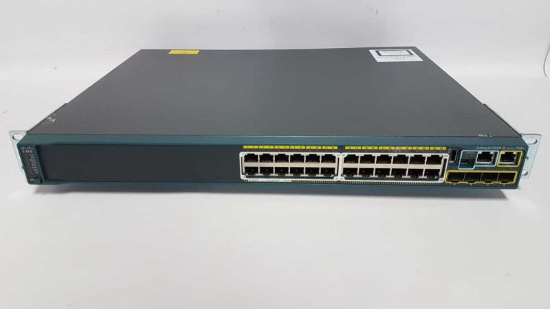 Cisco Catalyst 2960-S Series PoE+ Gigabit network switch 24x ports Fact Rest #