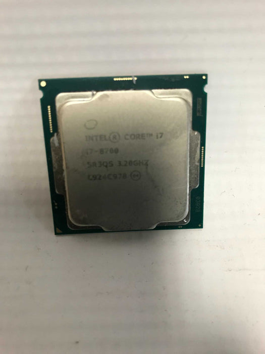 Intel Core i7-8700 @ 3.20 GHZ