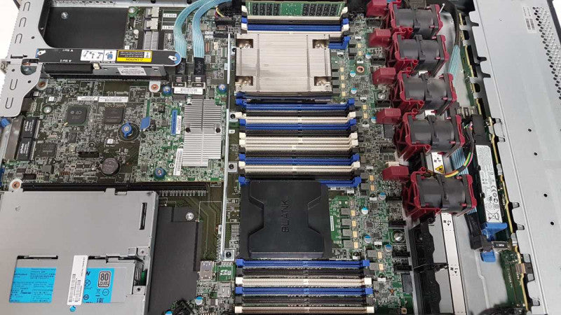 HP proliant DL360 Gen9 Xeon E5-2620 V4 @ 2.10ghz / 16gb ram / P440ar raid #